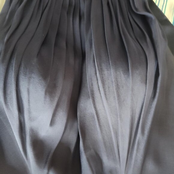 Claudine Mock Neck Party Formal Jumpsuit Blue Size 0 - Picture 5 of 10